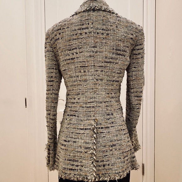 Chanel Metallic Tweed Jacket - Picture 4 of 16